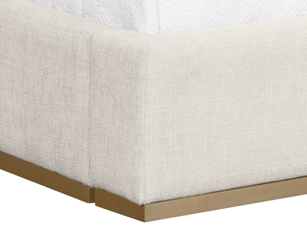 Beckham Bed - Queen - Chacha Cream